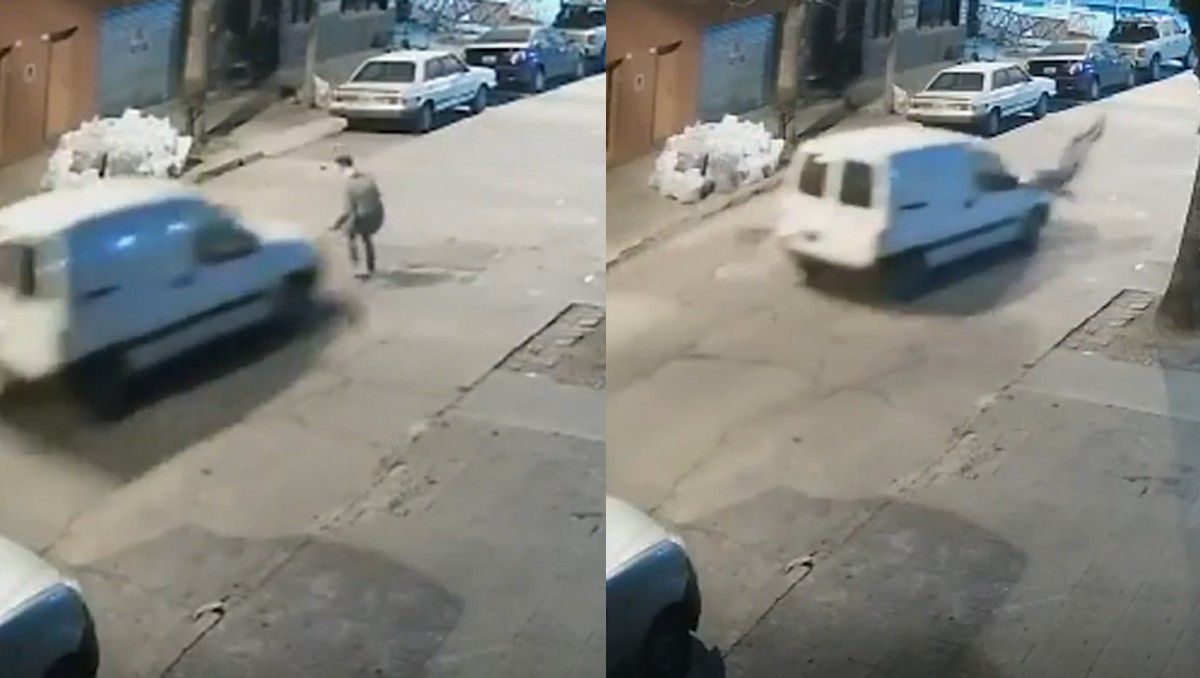 Video: le robaron a su madre
