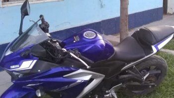 recuperan valiosa moto robada en la toma 2 de febrero