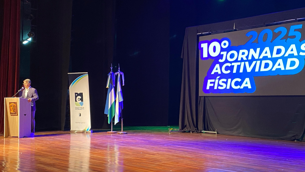 Habilitan nuevos cupos para el Congreso de Actividad Física en Cipolletti.