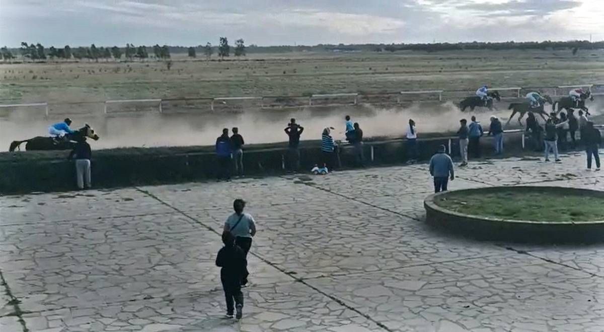Está grave tras ser atropellada por un caballo de carreras-&nbsp;
