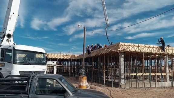 Avanza la obra de la Subcomisaría en el Distrito Vecinal Noreste