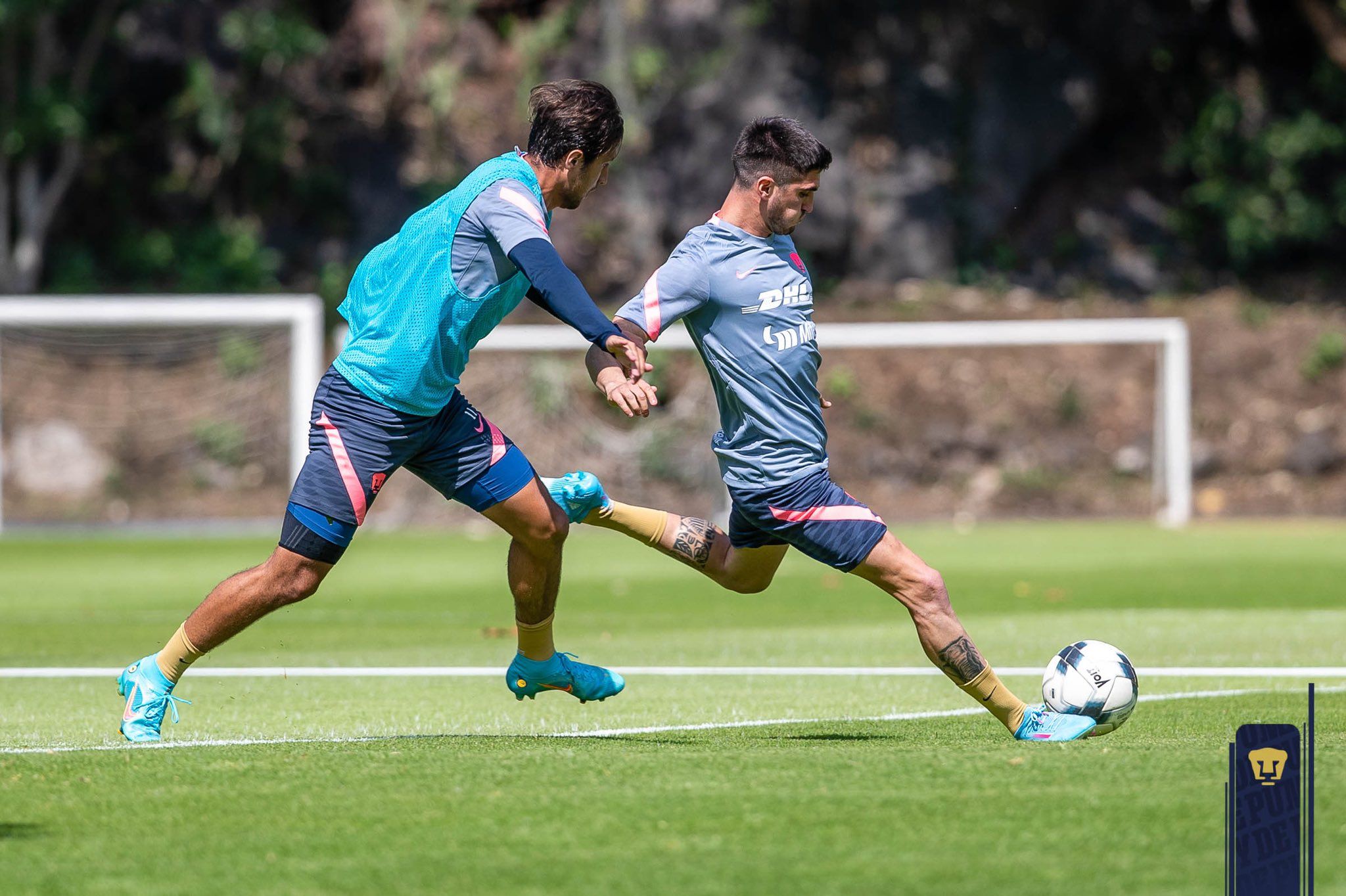 Gustavo Del Prete, delantero de Pumas de México.