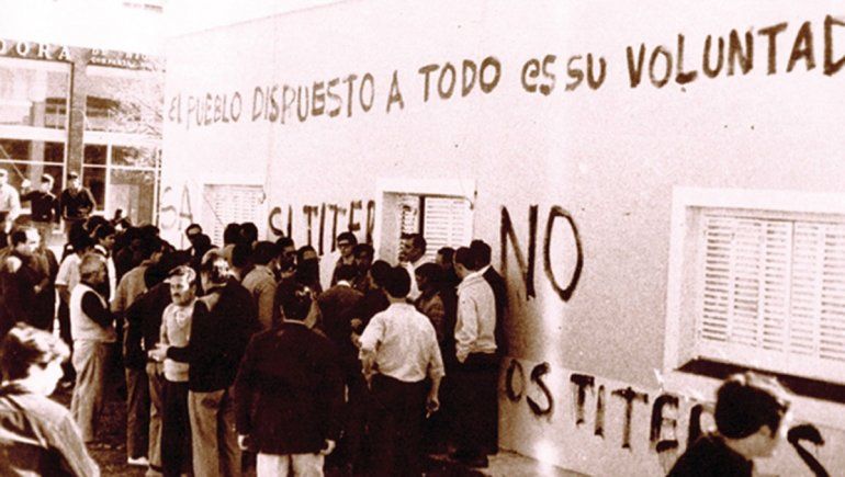 La ciudad conmemora otro aniversario del Cipolletazo