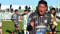 Santiago Jara y su grito tras el partido. 