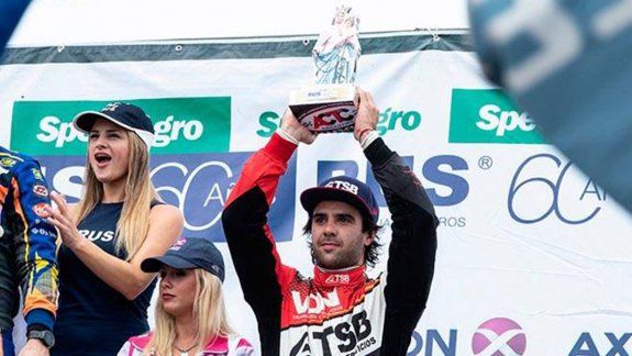 Podio final de Urcera en el TC