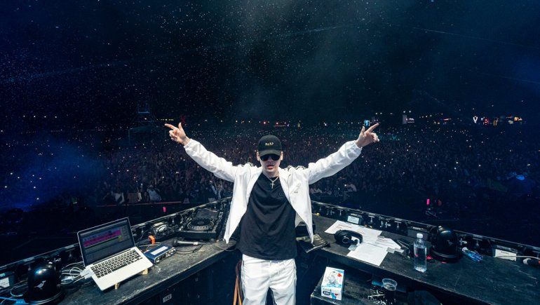 Bizarrap tocó Ji Ji Ji en el Lollapalooza: qué dijo el Indio Solari