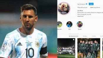 el guino politico que esconde el instagram de leo messi