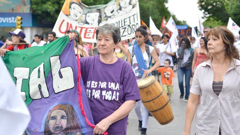 El miércoles pasado se hizo la segunda marcha nacional Ni una menos.