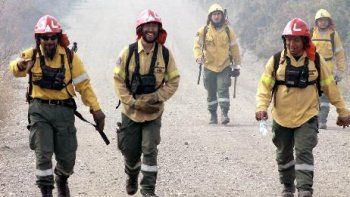 combatieron los incendios en la comarca y se contagiaron de covid