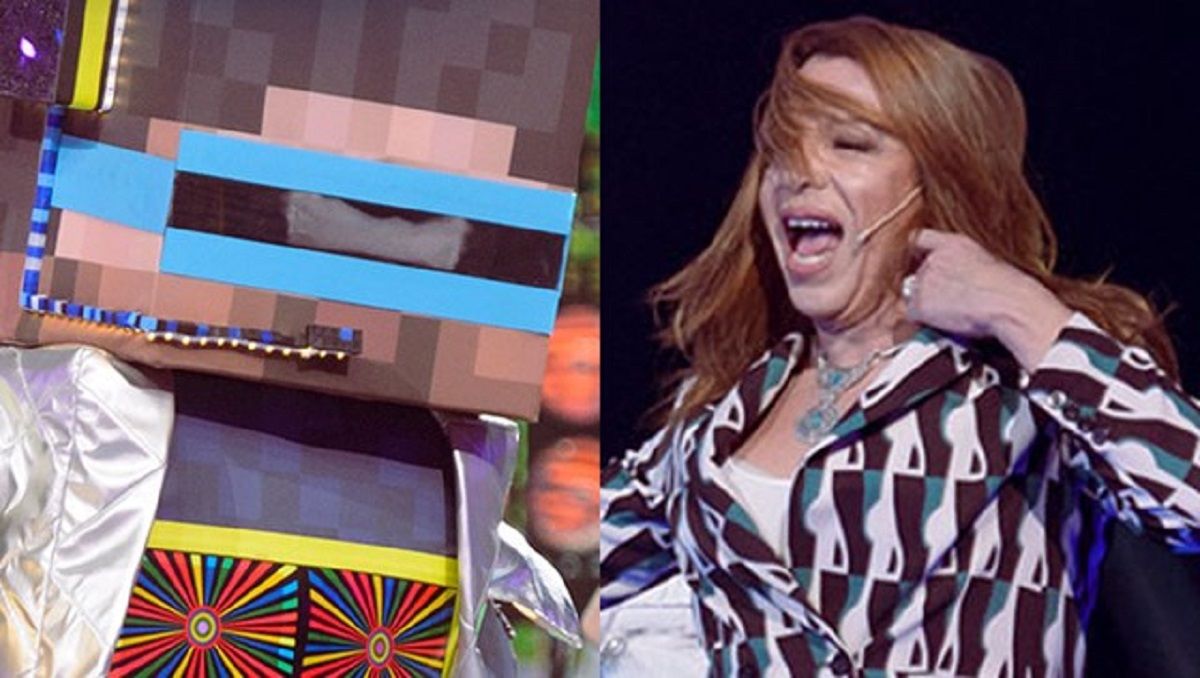 ¿Quién es la máscara?: Pixel le propuso casamiento a Lizy Tagliani