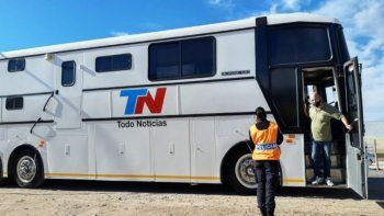 otra vez prohiben el ingreso del movil de tn en rio negro