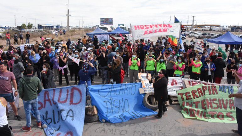 Salud levantó el corte de ruta en Vaca Muerta por la mediación