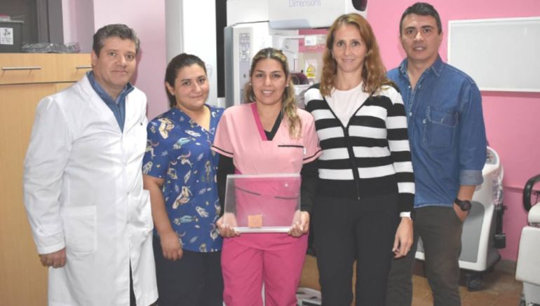 Equipo del Hospital Marcial Quiroga de San Juan. Equipo del Hospital Marcial Quiroga de San Juan.