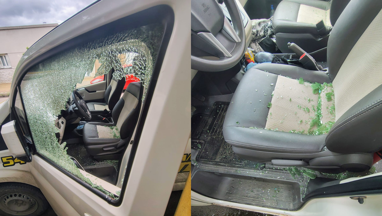 Robo al equipo de LM en Córdoba: rompieron el vidrio y se llevaron pertenencias