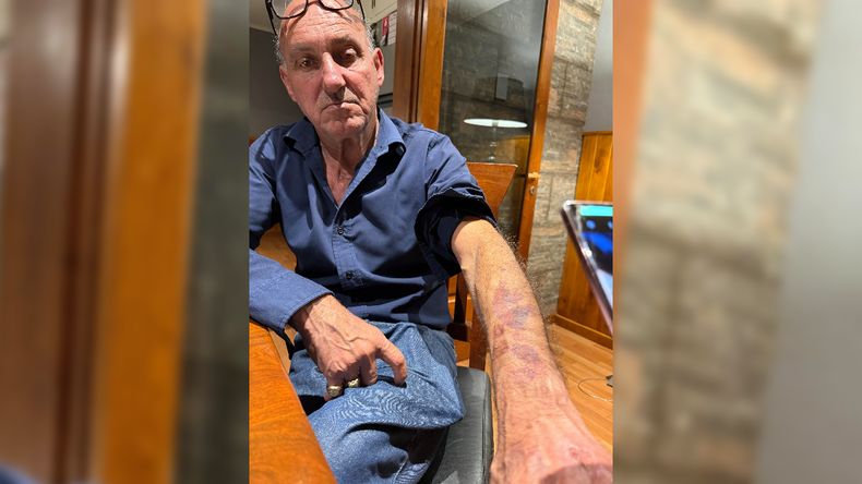 El empresario fue reducido por un grupo de delincuentes, cuando salió de su vivienda para pagarle a una empleada por un trabajo de limpieza. Foto: Gentileza (AN Allen).