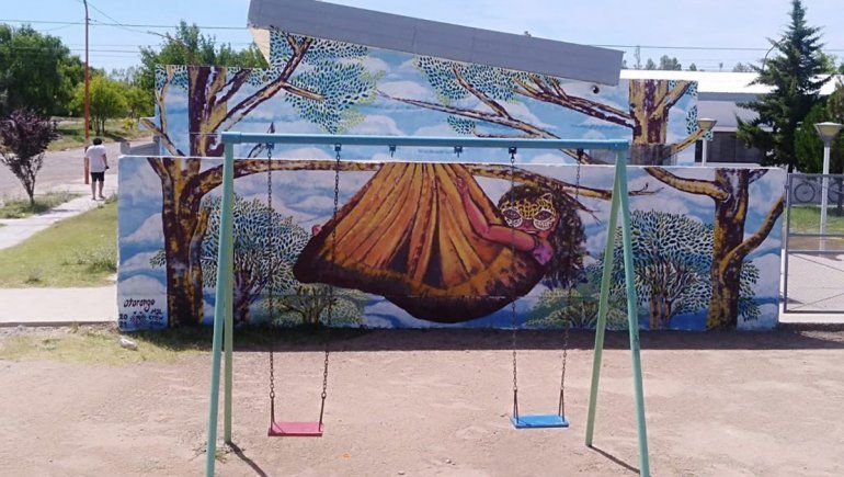 ¡Imperdible! Inauguran un nuevo e imponente mural en el barrio CGT