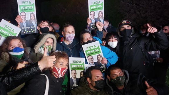 La alegría de Juntos Somos Río Negro por ganar las PASO