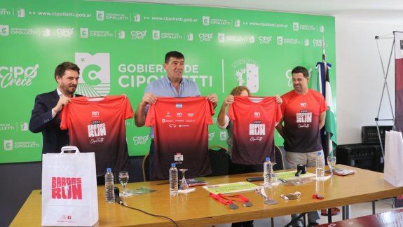 Presentaron la nueva edición de Bardas Run en Cipolletti