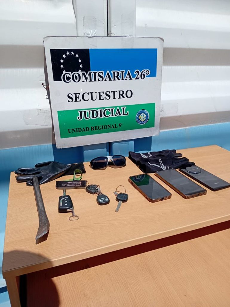 La primera requisa vehícular fue en un Ford Fiesta Kinetic.