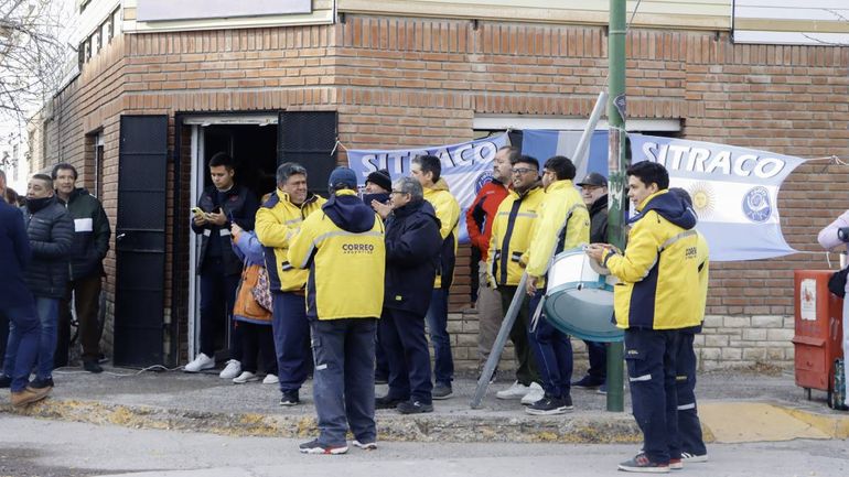 Los trabajadores del Correo Argentino recibieron el apoyo de SITRACO