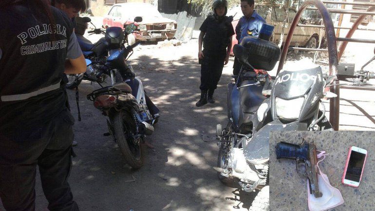 Atraparon en el barrio La Paz a los motochorros que atemorizaban a la ciudad
