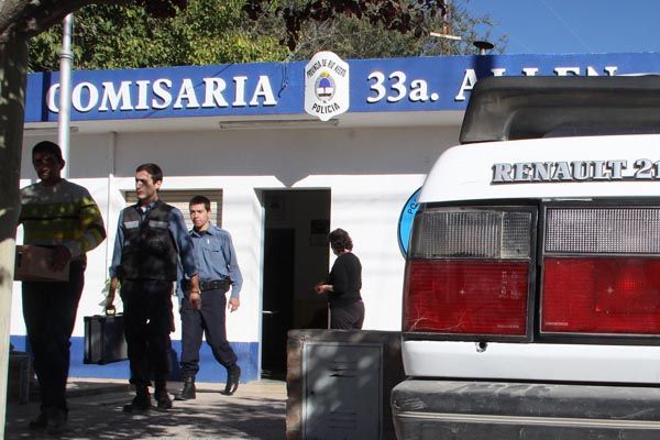 Baleado en la madrugada en Allen