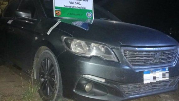 Lo atraparon camino a Las Grutas con un auto buscado en Santa Fe