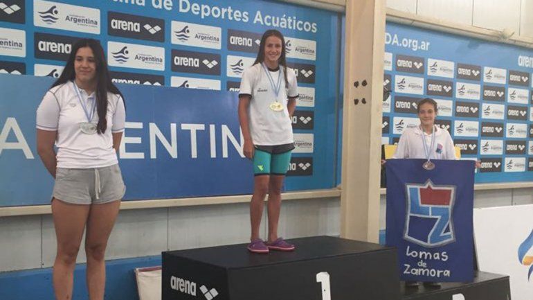 Mora Cantera logró su primera medalla dorada en un Nacional.&nbsp;