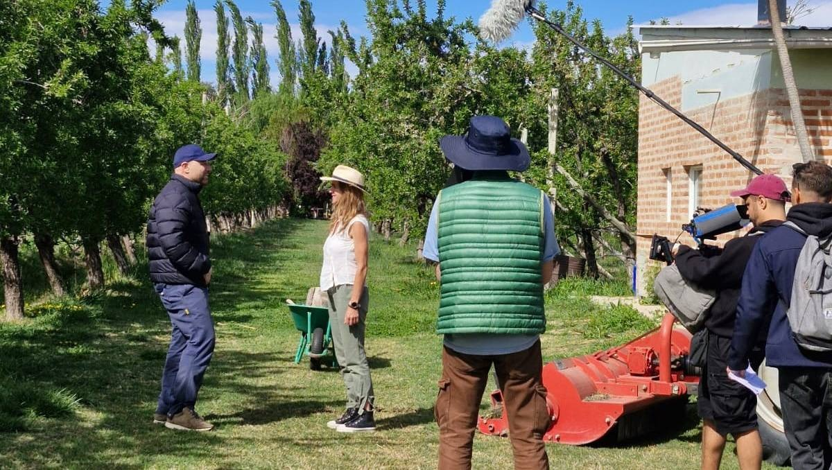 Germán Martitegui, jurado de MasterChef, grabó en Cipolletti un episodio de la nueva temporada de su programa.