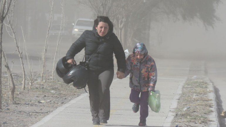 Volvió el viento y la temperatura irá en descenso