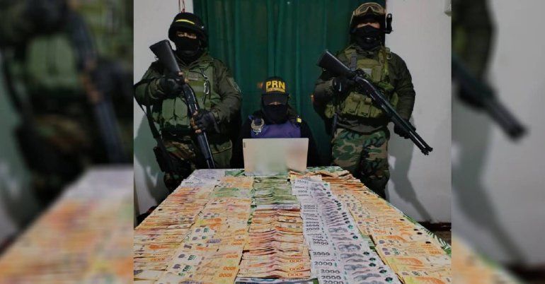 El valor estimado de la droga incautada asciende a más de 50 millones de pesos