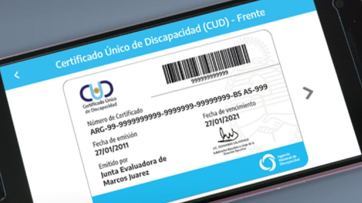 El trámite del CUD (Certificado Único de Discapacidad): tiene nuevos requisitos.