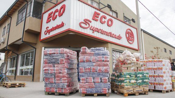 El Municipio ya pasó a buscar las donaciones de alimentos 