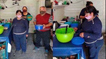 tiempos dificiles: abrio un nuevo comedor comunitario