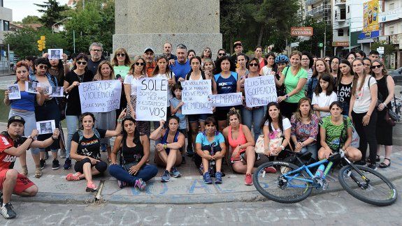 Las mujeres pidieron seguridad para Gloria