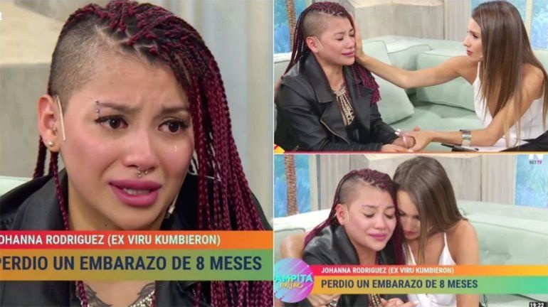 Desgarrador:  Johanna Rodríguez habló de sus miedos tras perder a su bebé y Pampita la consoló