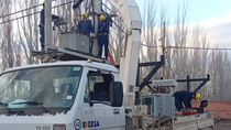 Edersa realizó la conexión eléctrica legal para el barrio 10 de Enero.