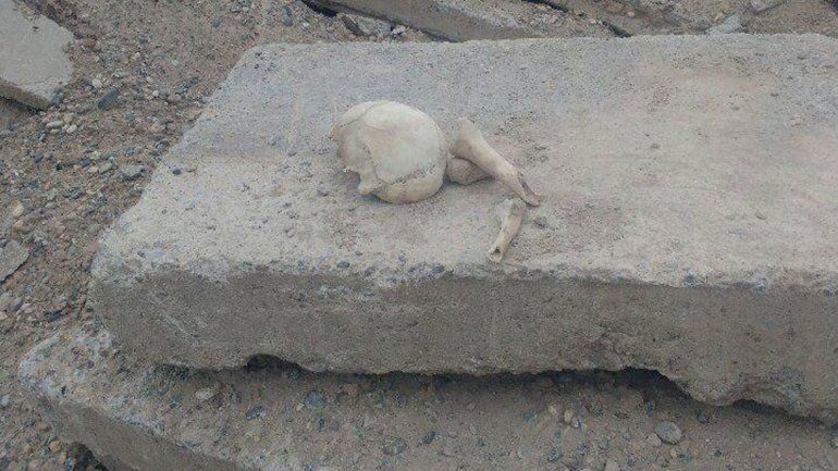 Misterioso hallazgo en un descampado de la ciudad: encontraron posibles restos óseos