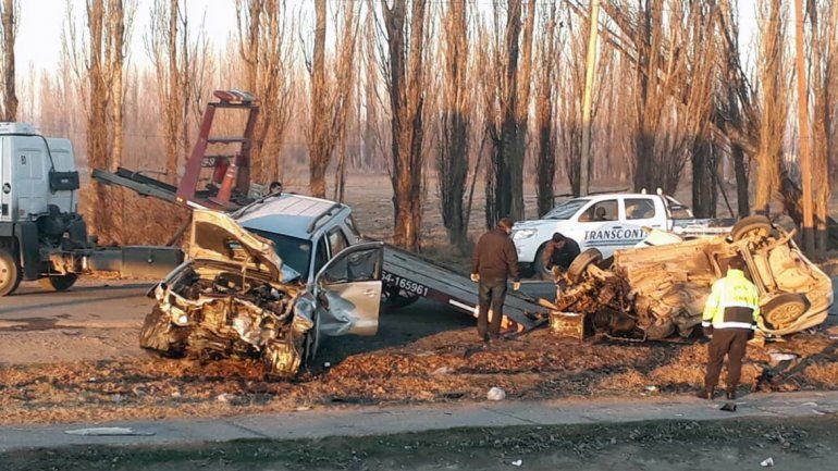 El brutal choque múltiple en el que falleció Oscar Linares (35) ocurrió en la Ruta 65