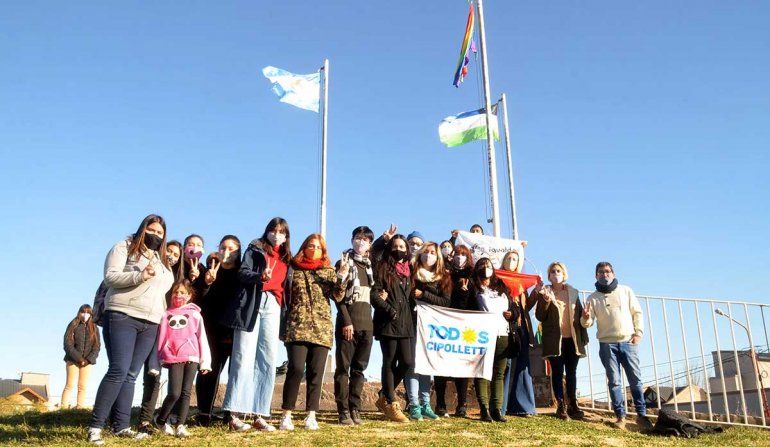 Conmemoraron en Cipolletti el Día del Orgullo LGBTIQ+
