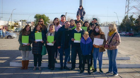 Choele Choel tiene 12 nuevas familias emprendedoras