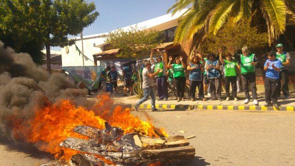 La CTA protestó en Allen contra los hechos de violencia policial