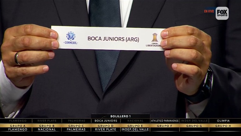 Copa Libertadores: Boca tuvo suerte y a River le tocó un grupo más complicado