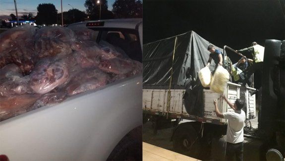 Decomisaron 5 mil kilos de carne durante el fin de semana