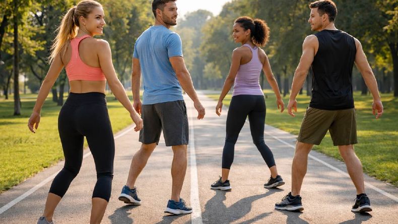 Expertos aconsejan comenzar a caminar hacia atrás de forma gradual y supervisada.