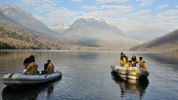 el incendio forestal al sur de bariloche afecto casi 3500 hectareas