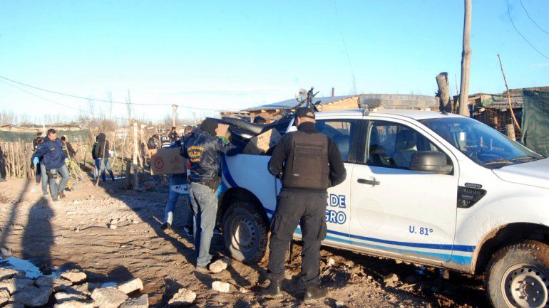 La Policía pudo atrapar a los delincuentes por el aporte de los vecinos.