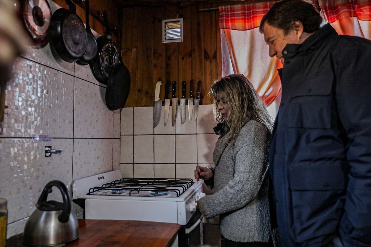 La Provincia ya ejecutó 66 obras que benefician a familias en 34 localidades. Foto: Gobierno de Río Negro.