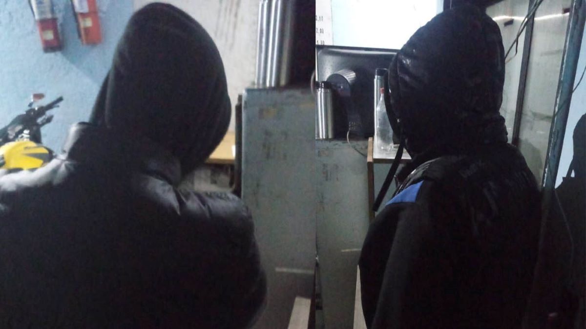 Los dos adolescentes sospechados de haber participado en reiterados robos en Fernández Oro.&nbsp;