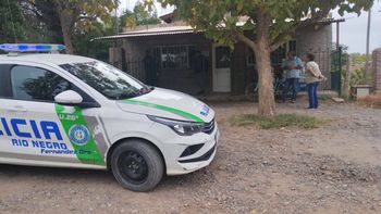 Personal policial realizó recorridas por la ciudad en busca de datos sobre el hombre desaparecido.